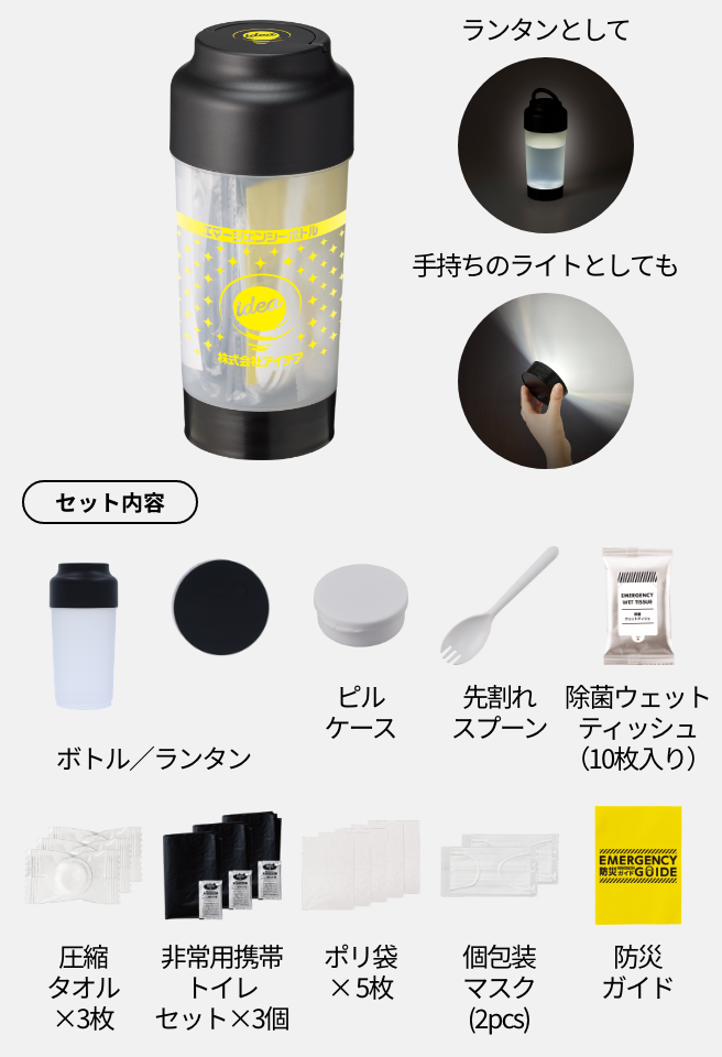 SUGUBO 防災ボトル